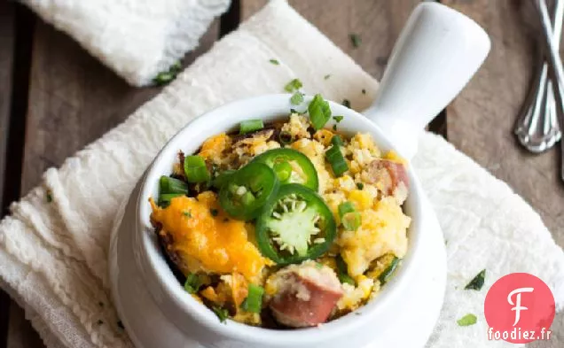 Cocotte pour Chien au Maïs au Fromage à la Mijoteuse