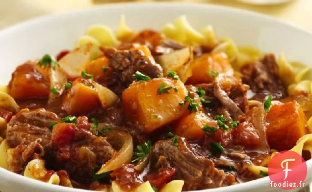 Ragoût de Poitrine Salée à la Mijoteuse