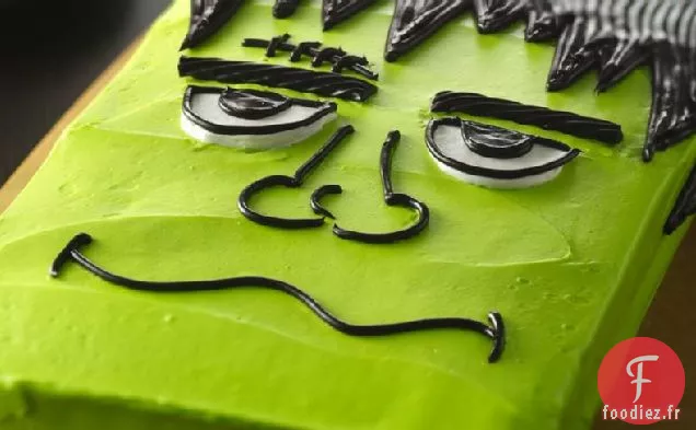 Gâteau Monstre d'Halloween