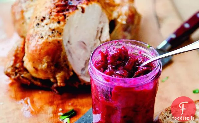 Recette de Moutarde Douce aux Canneberges de New York