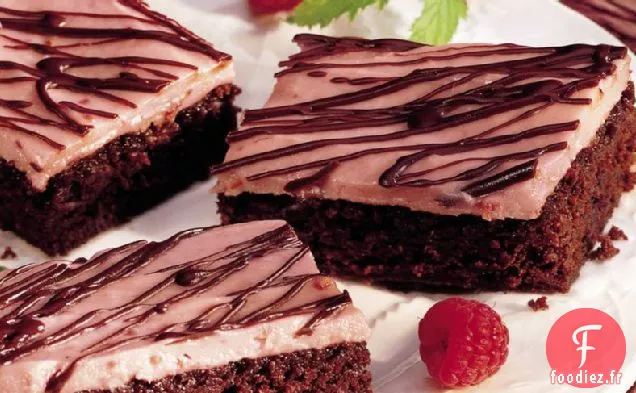 Brownies aux Framboises Faciles
