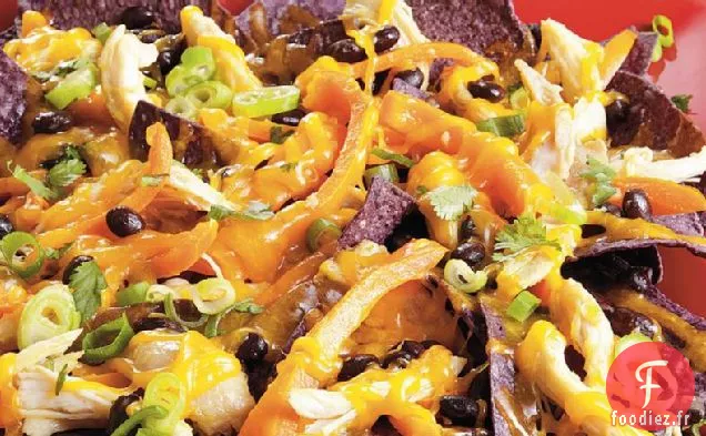 Nachos au Poulet au Fromage