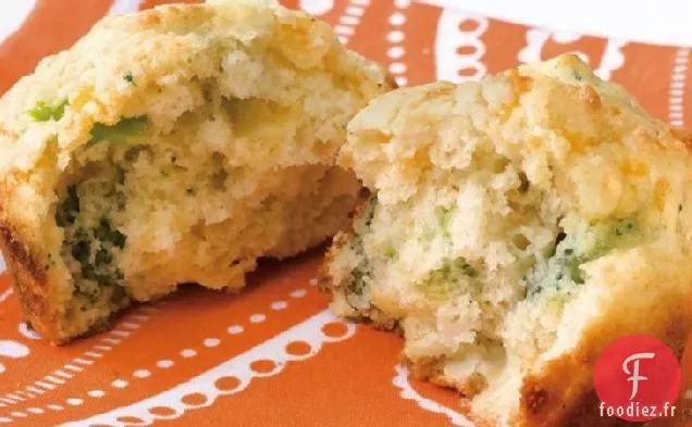 Muffins au Brocoli et au Fromage
