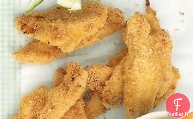 Tenders De Poulet À La Moutarde Crémeuse Au Miel