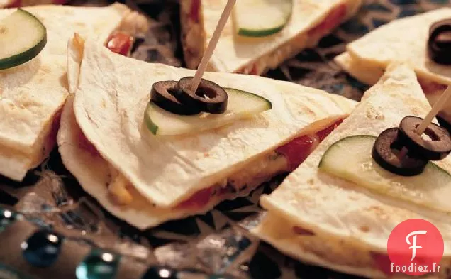 Quesadillas Méditerranéennes Grillées