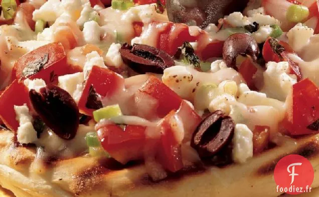 Pizza Grecque Grillée