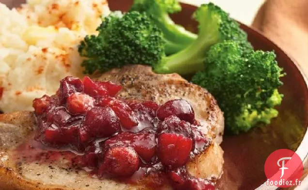 Chutney aux Canneberges et aux Poires