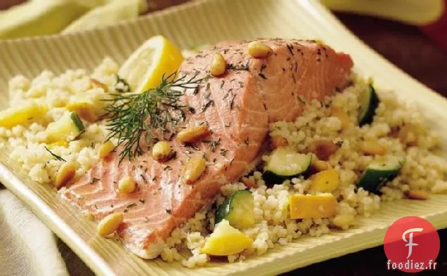 Cuisson au Saumon et Couscous