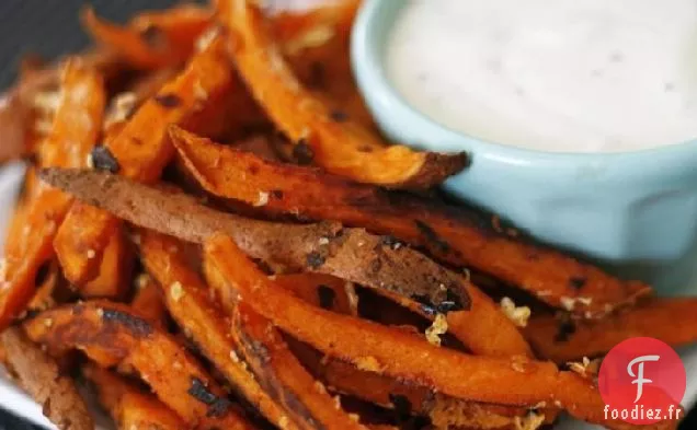 Frites de Patates Douces Romano à l'Ail