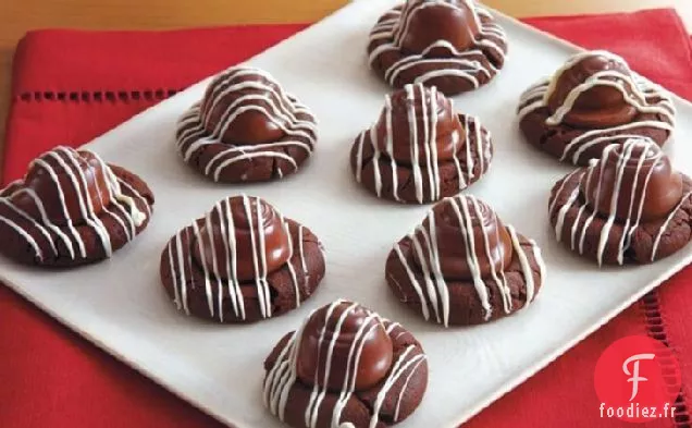 Biscuits Aux Cerises Enrobés De Chocolat