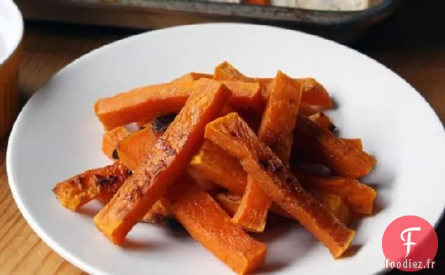 Frites de Courge Musquée au Four