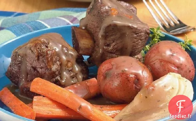 Dîner de Côtes Levées à la Mijoteuse