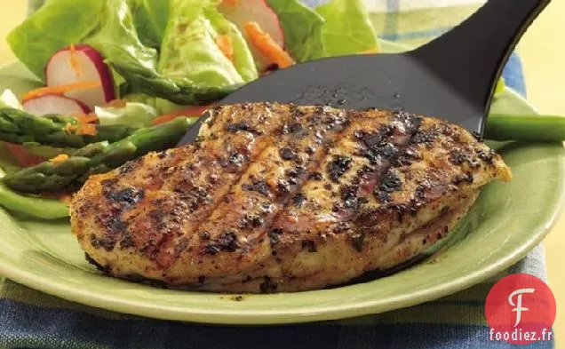 Poitrines de Poulet Grillées à la Sauge et à l'Ail