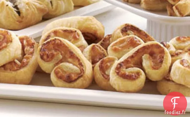 Palmiers Jambon, Gruyère & Miel-moutarde