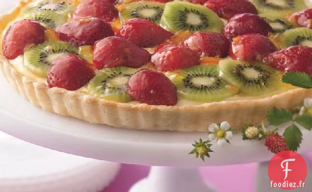 Tarte Fraise-Kiwi