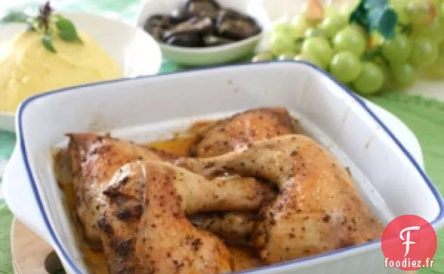 Poulet Cuit à l'Érable et à la Moutarde