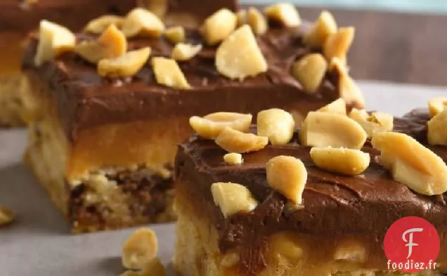 Barres Caramel - Beurre d'Arachide