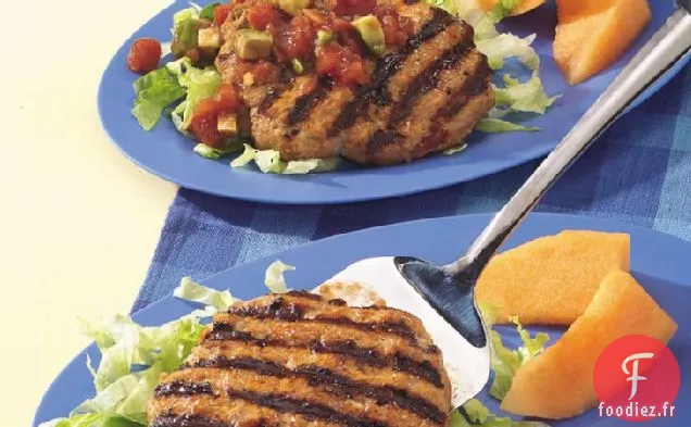 Galettes de Dinde Grillées El Paso