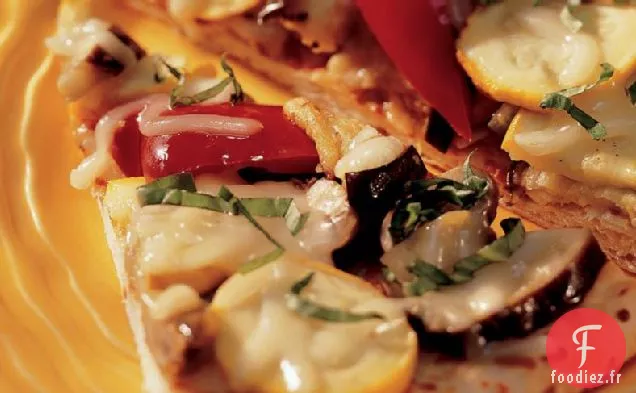Pizza aux Légumes Rôtis