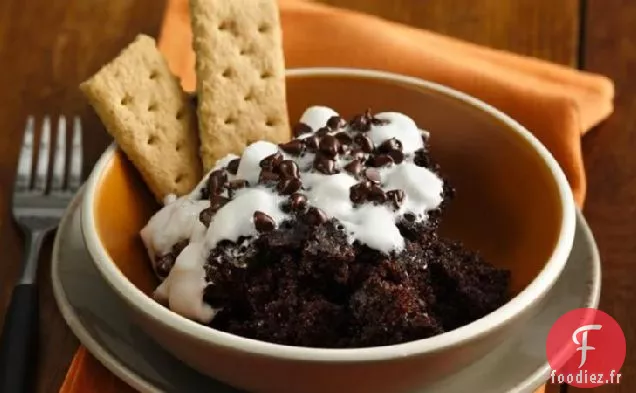 Gâteau Fudgy S'more à la Mijoteuse