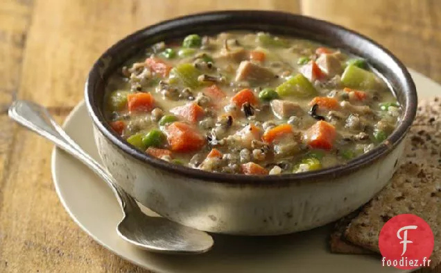 Soupe de Riz Sauvage à la Mijoteuse North Woods