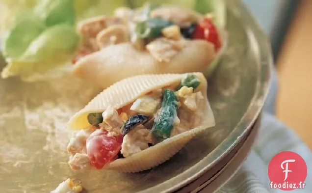 Salade de Thon César en Coquilles de Pâtes