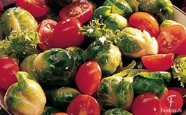 Salade Tomate Cerise - Choux de Bruxelles