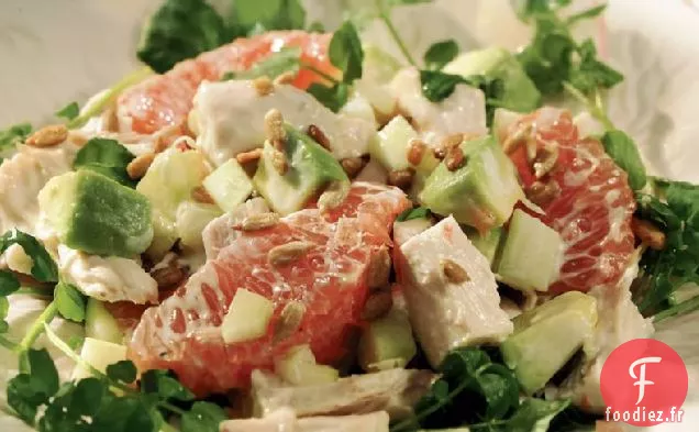 Salade de Poulet et Pamplemousse