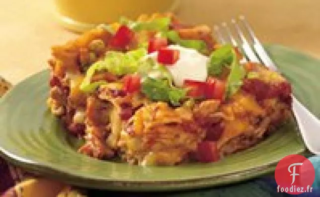 Lasagne au Poulet Taco Fiesta