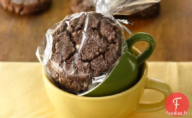 Biscuits Froissés au Caramel Au Chocolat