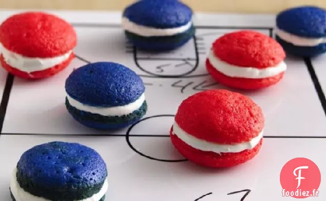 Poppers de Cupcake de Couleur d'Équipe