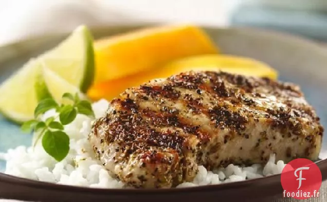 Côtelettes de Porc Cubaines Grillées