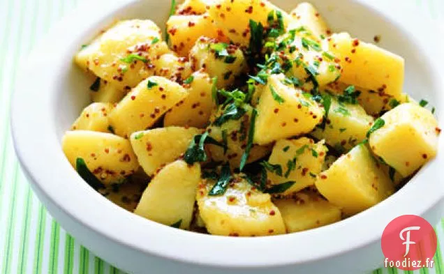 Salade de Pommes de Terre à la Vinaigrette à la Moutarde Granuleuse