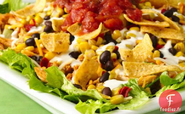 Salade en Couches de Poulet du Sud-Ouest