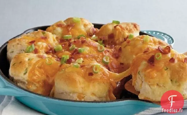 Biscuits au Bacon au Fromage