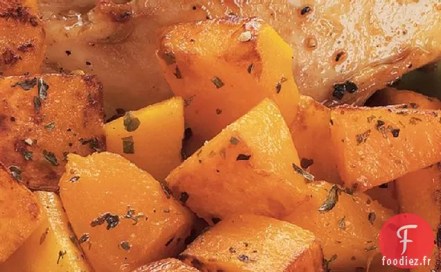 Poulet et Courge Musquée