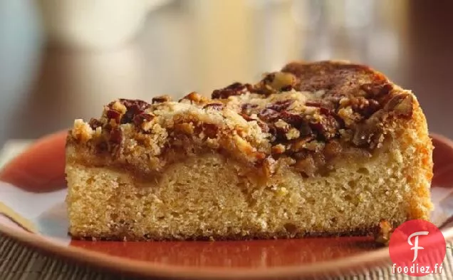 Gâteau aux Pommes et À l'Orange Croquante