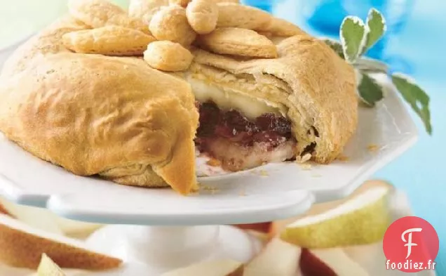 Brie aux Canneberges Enrobé de Pâte