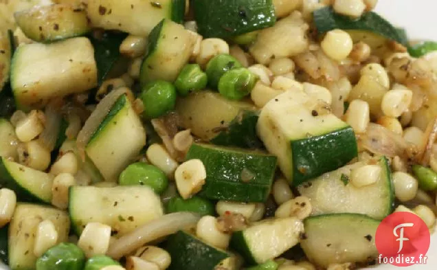 Sauté de Courgettes d'Été