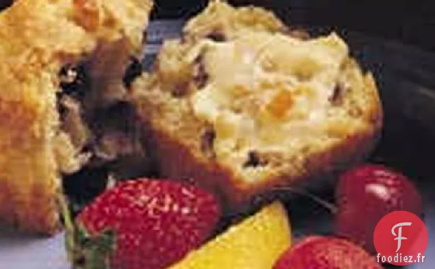 Muffins Banane-Myrtille