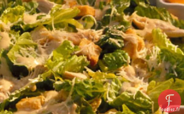 Salade César au Poulet Rapide