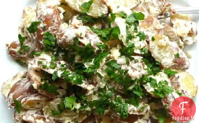 Salade de Pommes de Terre au Lard et Gorgonzola