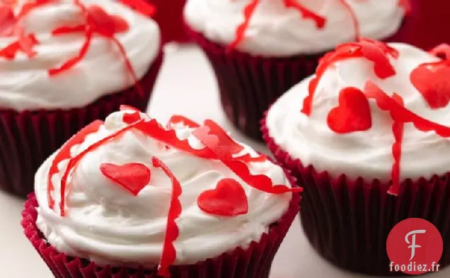 Cupcakes Confettis Saint-Valentin Sans Gluten