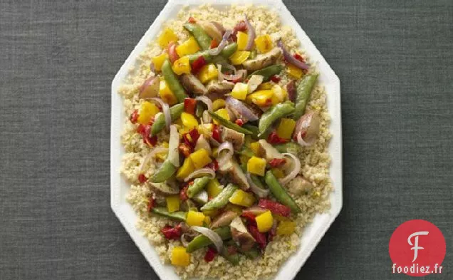 Légumes du Jardin au Quinoa Parfumé au Citron