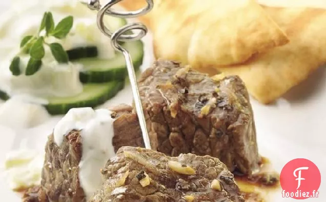 Bouchées de Boeuf Grec à la Mijoteuse