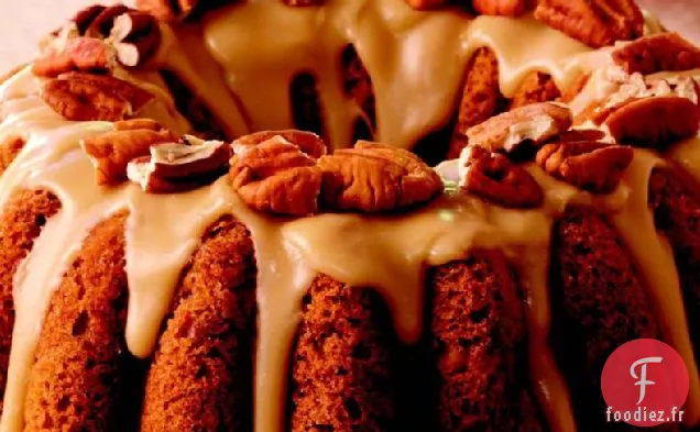 Gâteau aux Pommes Au Caramel