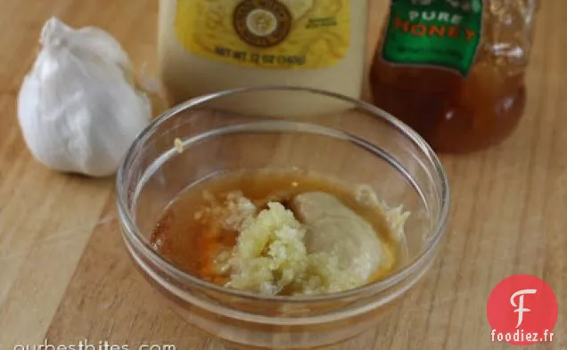 Côtelettes de Porc à la Moutarde Au Miel Fumé