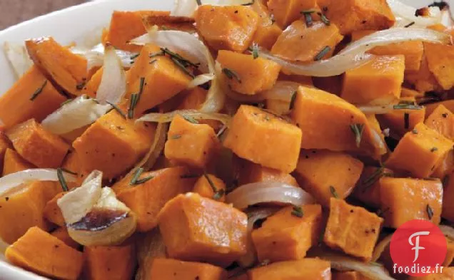 Salade Tiède de Romarin et de Patates Douces