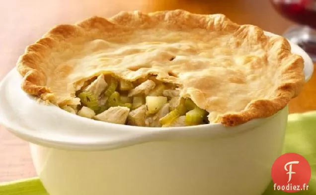 Tarte au Pot de Dinde de Récolte