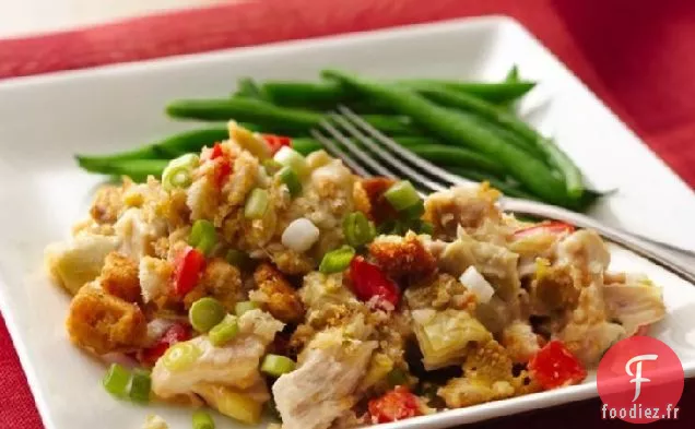 Casserole d'Artichauts au Poulet
